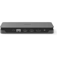 Acer USB Type-C Gen 1 Dock, Kabelgebunden, USB 3.2 Gen 1 (3.1 Gen 1) Type-C, 10,100,1000 Mbit/s, Grau, SD, Kensington