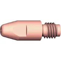 Abicor Binzel Stromdüsen Binzel M8x30 E-Cu für Aluminiumschweißdraht