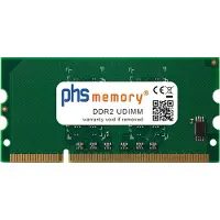 PHS-memory 256MB DDR2 für Triumph Adler DCC 6526 RAM UDIMM (Non-ECC unbuffered), 0,25 GB, 1 x 0.25 GB, DDR2