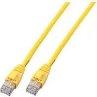 EFB Elektronik Elektronik 1m Cat6 Patch, 1 m, Cat6, U/UTP (UTP), RJ-45, RJ-45, Gelb