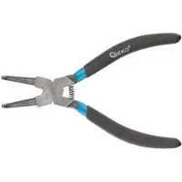 GEKO Innen-Sprengringzange gebogen 16cm Chrom-Vanadium