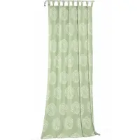 Wirth 1100000002199 "Kingston" Gr. 1, grün, B:135cm H:145cm, Jacquard, Polyacryl, Polyester, Gardinen, 1100000002199