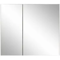 Home affaire Spiegelschrank "Wisla", braun (wiking eiche), B:80cm H:70cm T:15cm, Holzwerkstoff, Schränke, Spiegelschrank, Breite 80 cm
