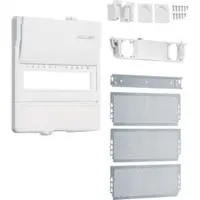 Hager VZ01NWH Ausbaupaket, volta, hybrid, 12 PLE f. Stromkreisverteiler, 48 PLE f. Multimedia