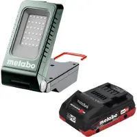 Metabo BSA 18-1000 Akku Baustrahler 18 V 1000 lm + 1x LiHD Akku 4,0 Ah - ohne Ladegerät