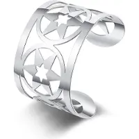 Ailoria Armreif "Armreif ACELIA", silber, Armbänder, Damen, Edelstahl, Armreif