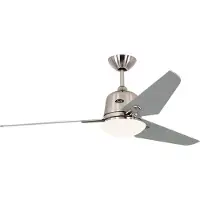 CasaFan Deckenventilator AVIATOS, Ø 132 cm, silber, DC, leise