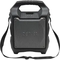 Denver Electronics TSP-203, 20 W, 12,7 cm, Handheld Public Address (PA) system, Schwarz, LED, Verkabelt & Kabellos