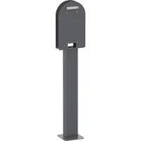 Schneider Electric Electric EVA1PBS2 Stele für 2 Wallboxen, Pro AC Serie