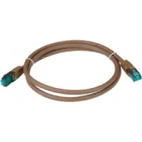 EFB Elektronik RJ45 Patchkabel S/FTP, Cat.6A, LSZH, 25m, braun Das geschirmte Cat.6A RJ45 Patchkabel gewährleistet