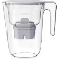 Philips AWP2933WHT/58, Aufsatz-Wasserfilter, 2,6 l, Transparent