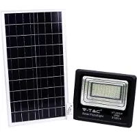 V-TAC Solar LED-Fluter VT-200W, 40 W, 6000 K, mit Panel + Fernbedienung