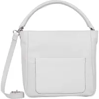 Gerry weber Leder Schultertasche Umhängetasche Ascona Hobo White weiß