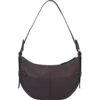 Fossil Leder Schultertasche Harwell Hobo Mink dunkelbraun