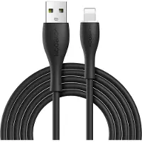 JOYROOM M8 Bowling Data 8-Pin Lade Kabel Adapter Charging Cable 2.4A 2 M Schwarz