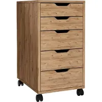 Skye Decor , Atlas 1600-62, Atlantische Kiefer, Kommode, 40 x 77,4 x 55 cm, 100 % MELAMINBESCHICHTETE SPANPLATTEN