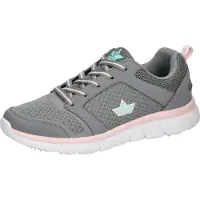 Lico Sneaker "Freizeitschuh Matera", Mädchen, Gr. 40, grau, Synthetik, Schuhe Sneaker