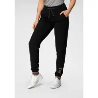 H.I.S. Jogginghose mit metallisch glänzenden Details; Große Größe