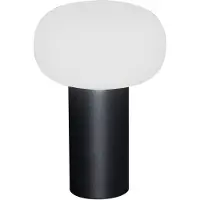 Konstsmide LED-Tischleuchte Antibes IP54, Akku, RGBW, schwarz