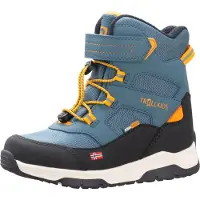 TROLLKIDS Kids Lofoten Winter Boots PRO Jungen Winterstiefel Blau 672-196 Grösse 38