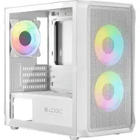 Logic Portos ARGB Mini White - Gehäuse