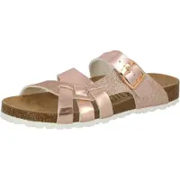 Lico Pantolette "Pantolette Bioline Latino", Damen, Gr. 42, rosa, Synthetik, Schuhe Pantolette