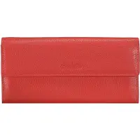 Esquire Leder Geldbörse Primavera Ladies Purse L Red rot
