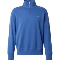 Gant für Herren. 2008005 Shield Sweatshirt Rich Blau (XXL), Lässig, Baumwolle