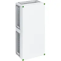 Spelsberg 01040401 Leergehäuse, Schutzart IP65, Schlagfestigkeit IK08, Schutzklasse II, Ui 690V AC, Bemessungsisolationsspannung 1000V DC