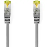 Nedis CCGL85520GY20 Cat 8.1-Netzwerkkabel S/FTP RJ45 Stecker beidseitig 2 m Grau