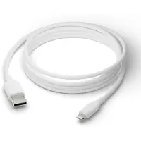 dbramante1928 re-charge - Kabel - 2.5m USB-A zu Lightning - W, 2,5 m, Lightning, USB A, Stecker, Stecker, Weiß