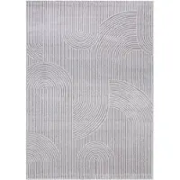 Sehrazat Teppich "Moda 1100, auch als Läufer", grau, B:120cm H:11mm L:170cm, Polyester, Polypropylen, Teppiche, Teppich, Kurzflor, grafisches Hoch Tief Muster, Wohnzimmer