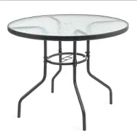 Nabbi Gartentisch Jupiter 90 - Graphit