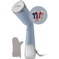 Philips 5000 series Tragbarer Dampfglätter, Tragbare Dampfbürste, 0,12 l, 0,58 min, Blau, Light Blue, 24 g/min