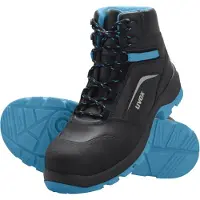 Uvex 2 xenova, Männlich, Erwachsener, Sicherheitsstiefel, Schwarz, Blau, EN, ESD, S3, SRC, Schnürverschluss