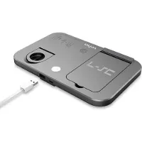 Veho DS-7 Qi, Drinnen, Kabelloses Aufladen, Silber