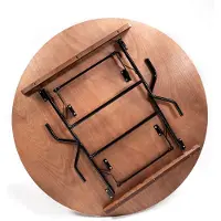 Veba Bankettisch/Klapptisch holz rund Ø 122 cm, 20122