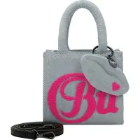Buffalo Handtasche Umhängetasche Denim Boxy21 Crossbody Bag Pink hellblau