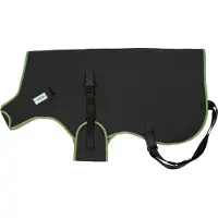 Kerbl Kälberdecke Premium schwarz, 70 cm