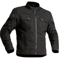 Lindstrands Lugnet wasserdichte Motorrad Textiljacke, schwarz, 50
