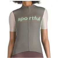 Sportful - Women's Supergiara Logo Jersey - Radtrikot Gr XXL grau