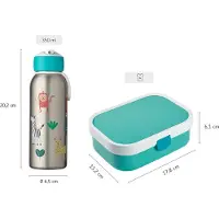 Mepal Lunchbox "Brotdose + Thermoflasche Campus 2er Set", bunt (paw patrol), B:2cm H:2cm L:2cm, Kunststoff, Lebensmittelaufbewahrungsbehälter, Lunchbox