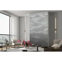 Fashion For Walls Fototapete "Morning Dew", grau, B:1,5m L:2,7m, Vlies, Tapeten, Fototapete, Phthalate frei