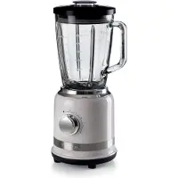Ariete Standmixer "585W Moderna weiß, 1,5 L", weiß, B:20,5cm H:42cm T:18,5cm, Zerkleinerer, Standmixer