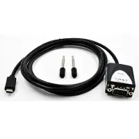 EXSYS EX-2311-2, Schwarz, 1,8 m, DB-9, Männlich, Männlich, RoHS