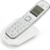 Fysic FX-9000 DECT-Seniorentelefon extra laut große Tasten Alarmfunktion Weiß