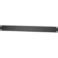 Schneider Electric Easy Rack 1HE Blindblende, Inhalt 10 Stück, Gestell-Blindplatte, Metall, Schwarz, 10 Stück(e), 3 kg