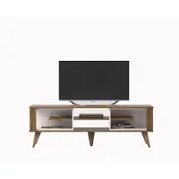 Skye Decor , Ionis, Fernsehtisch, Eiche, 100 % MELAMINBESCHICHTETE SPANPLATTEN, 160 x 35 x 52,5 cm