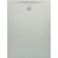Laufen PRO Duschwanne, 1200x1000x33mm, superflach, H2119530770001, Farbe: Hellgrau matt