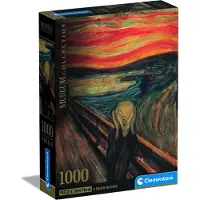 Clementoni Museum Collection Munch The Scream, 1000 Stück(e), Kunst, 18 Jahr(e)